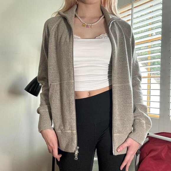 Banana Republic Zip-Up Sweater (Italian Yarn) - Picture 3 of 5